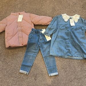 Zara 4-5 Girl Lot NWT 🤍